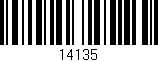 Código de barras (EAN, GTIN, SKU, ISBN): '14135'
