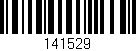 Código de barras (EAN, GTIN, SKU, ISBN): '141529'