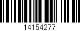 Código de barras (EAN, GTIN, SKU, ISBN): '14154277'