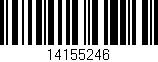 Código de barras (EAN, GTIN, SKU, ISBN): '14155246'