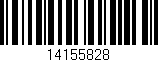 Código de barras (EAN, GTIN, SKU, ISBN): '14155828'
