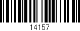 Código de barras (EAN, GTIN, SKU, ISBN): '14157'