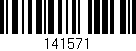 Código de barras (EAN, GTIN, SKU, ISBN): '141571'