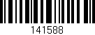 Código de barras (EAN, GTIN, SKU, ISBN): '141588'