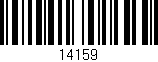 Código de barras (EAN, GTIN, SKU, ISBN): '14159'