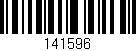 Código de barras (EAN, GTIN, SKU, ISBN): '141596'