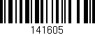 Código de barras (EAN, GTIN, SKU, ISBN): '141605'