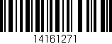 Código de barras (EAN, GTIN, SKU, ISBN): '14161271'