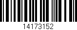 Código de barras (EAN, GTIN, SKU, ISBN): '14173152'