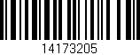 Código de barras (EAN, GTIN, SKU, ISBN): '14173205'