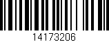 Código de barras (EAN, GTIN, SKU, ISBN): '14173206'