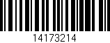 Código de barras (EAN, GTIN, SKU, ISBN): '14173214'