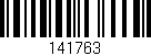 Código de barras (EAN, GTIN, SKU, ISBN): '141763'