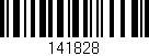 Código de barras (EAN, GTIN, SKU, ISBN): '141828'