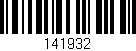 Código de barras (EAN, GTIN, SKU, ISBN): '141932'