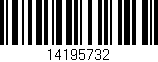 Código de barras (EAN, GTIN, SKU, ISBN): '14195732'
