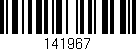 Código de barras (EAN, GTIN, SKU, ISBN): '141967'
