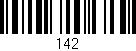 Código de barras (EAN, GTIN, SKU, ISBN): '142'