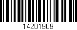 Código de barras (EAN, GTIN, SKU, ISBN): '14201909'