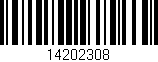 Código de barras (EAN, GTIN, SKU, ISBN): '14202308'