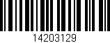 Código de barras (EAN, GTIN, SKU, ISBN): '14203129'