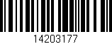 Código de barras (EAN, GTIN, SKU, ISBN): '14203177'