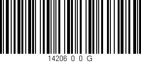 Código de barras (EAN, GTIN, SKU, ISBN): '14206_0_0_G'