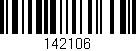 Código de barras (EAN, GTIN, SKU, ISBN): '142106'