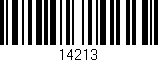 Código de barras (EAN, GTIN, SKU, ISBN): '14213'