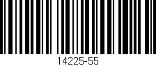 Código de barras (EAN, GTIN, SKU, ISBN): '14225-55'