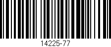 Código de barras (EAN, GTIN, SKU, ISBN): '14225-77'