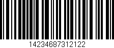 Código de barras (EAN, GTIN, SKU, ISBN): '14234687312122'