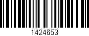 Código de barras (EAN, GTIN, SKU, ISBN): '1424653'