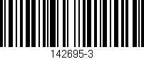 Código de barras (EAN, GTIN, SKU, ISBN): '142695-3'