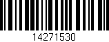 Código de barras (EAN, GTIN, SKU, ISBN): '14271530'