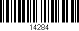 Código de barras (EAN, GTIN, SKU, ISBN): '14284'