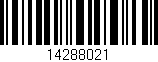 Código de barras (EAN, GTIN, SKU, ISBN): '14288021'