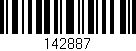 Código de barras (EAN, GTIN, SKU, ISBN): '142887'