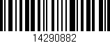 Código de barras (EAN, GTIN, SKU, ISBN): '14290882'