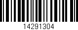 Código de barras (EAN, GTIN, SKU, ISBN): '14291304'