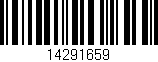 Código de barras (EAN, GTIN, SKU, ISBN): '14291659'