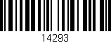 Código de barras (EAN, GTIN, SKU, ISBN): '14293'