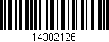 Código de barras (EAN, GTIN, SKU, ISBN): '14302126'