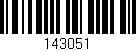 Código de barras (EAN, GTIN, SKU, ISBN): '143051'
