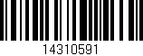 Código de barras (EAN, GTIN, SKU, ISBN): '14310591'