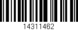 Código de barras (EAN, GTIN, SKU, ISBN): '14311462'
