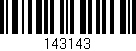 Código de barras (EAN, GTIN, SKU, ISBN): '143143'