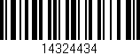 Código de barras (EAN, GTIN, SKU, ISBN): '14324434'
