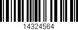 Código de barras (EAN, GTIN, SKU, ISBN): '14324564'