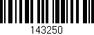 Código de barras (EAN, GTIN, SKU, ISBN): '143250'